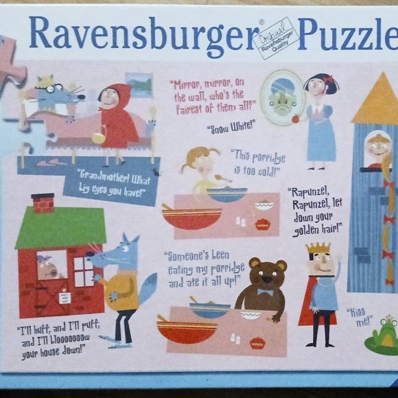 Extra Large 100 Piece Puzzle 19" x 14" Princess Tower Adaptive Young Children - Picture 2 of 3